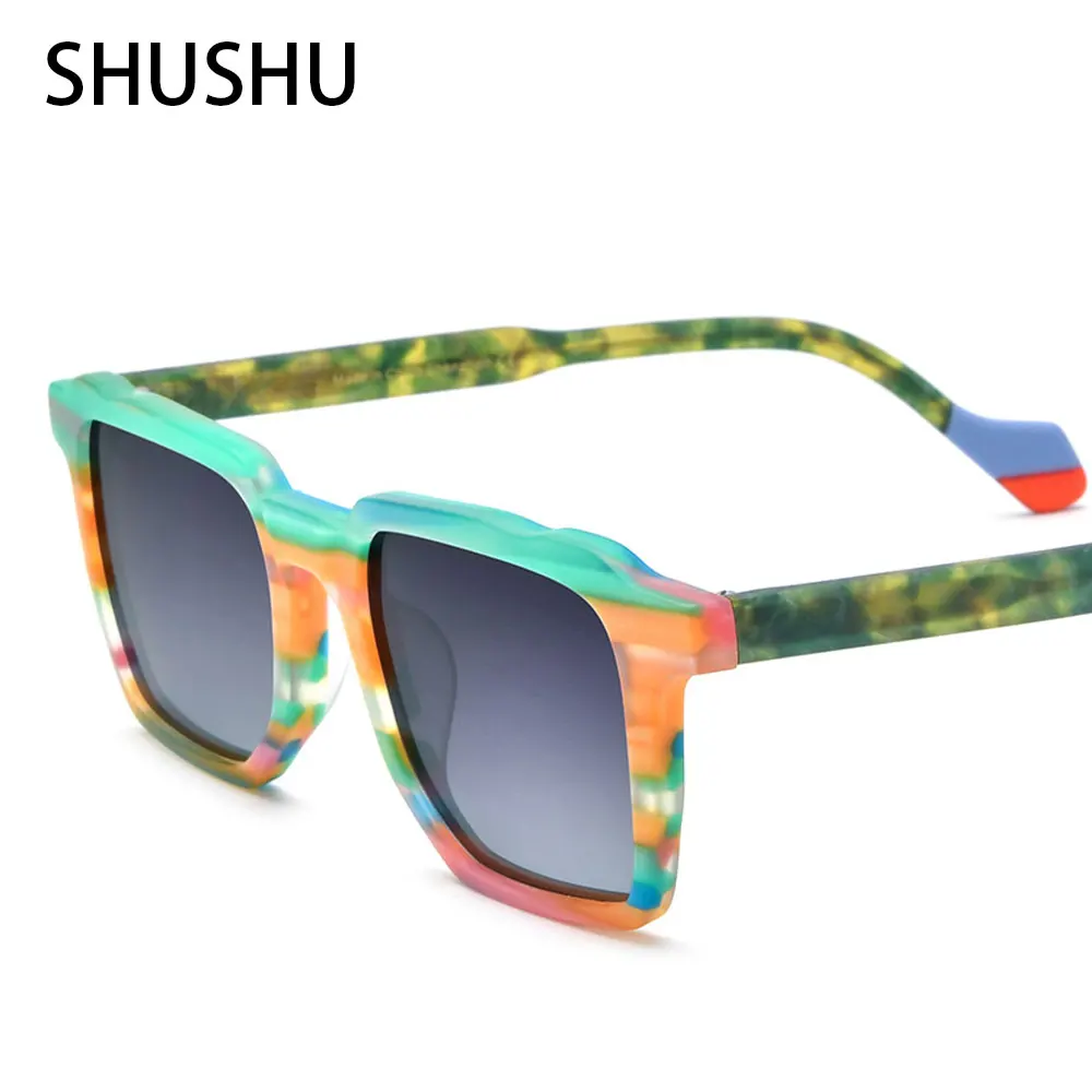 

New Board Rectangular Frosted Sunglasses For Men's Driving Mirrors For Women's Outdoor Travel Sunglasses For Sunshades UV400