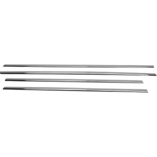 For Opel Astra H Case Hb (2004-2012) Stainless Chrome Window Frame Trim 4 Piece