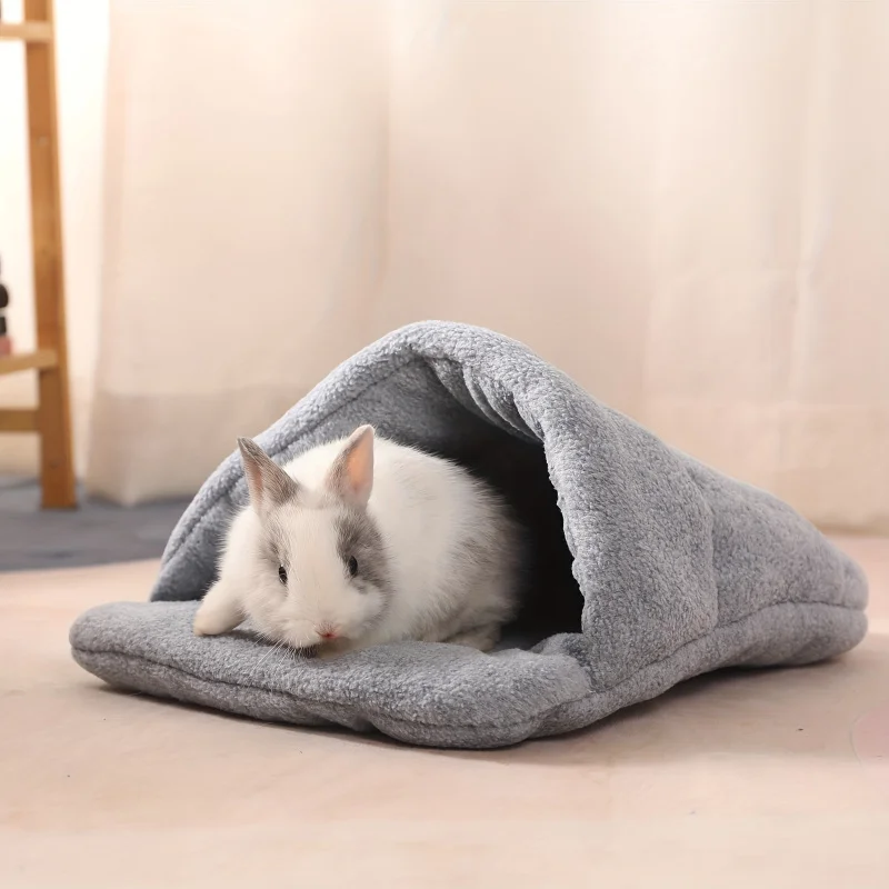 Comfortable Warm Small Pet Nest All Seasons Universal Thickened Sleeping Bag For Big Hamster Squirrel Rat Rabbit