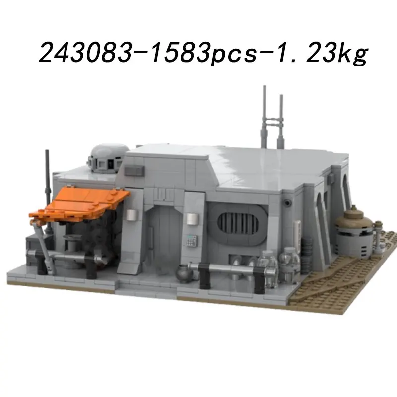 Spot MOC-243083 1583 pz FAI DA TE piccole particelle assemblate blocchi di costruzione puzzle giocattolo modello regalo set ornamenti