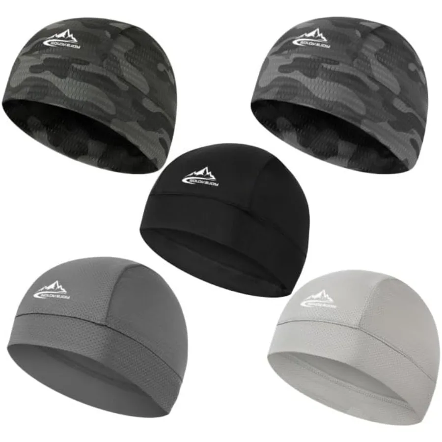 

Cooling Skull Cap for Women Youth Men Helmet Liner Beanie Head Wrap Sweat Wicking UV Sun Protection Cycling Running Hat