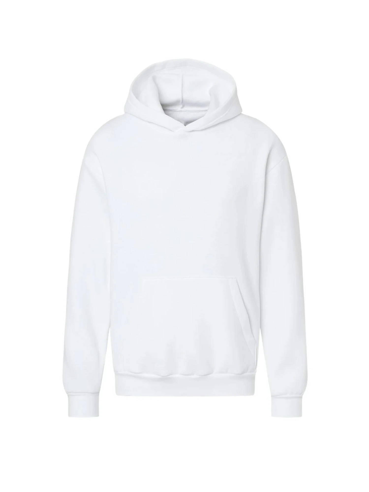 

Women'S Autumn Hooded Sweatshirt Solid Color Long Sleeved Autumn Pullover With Kangaroo Pocket Basic Top Sweatshirt