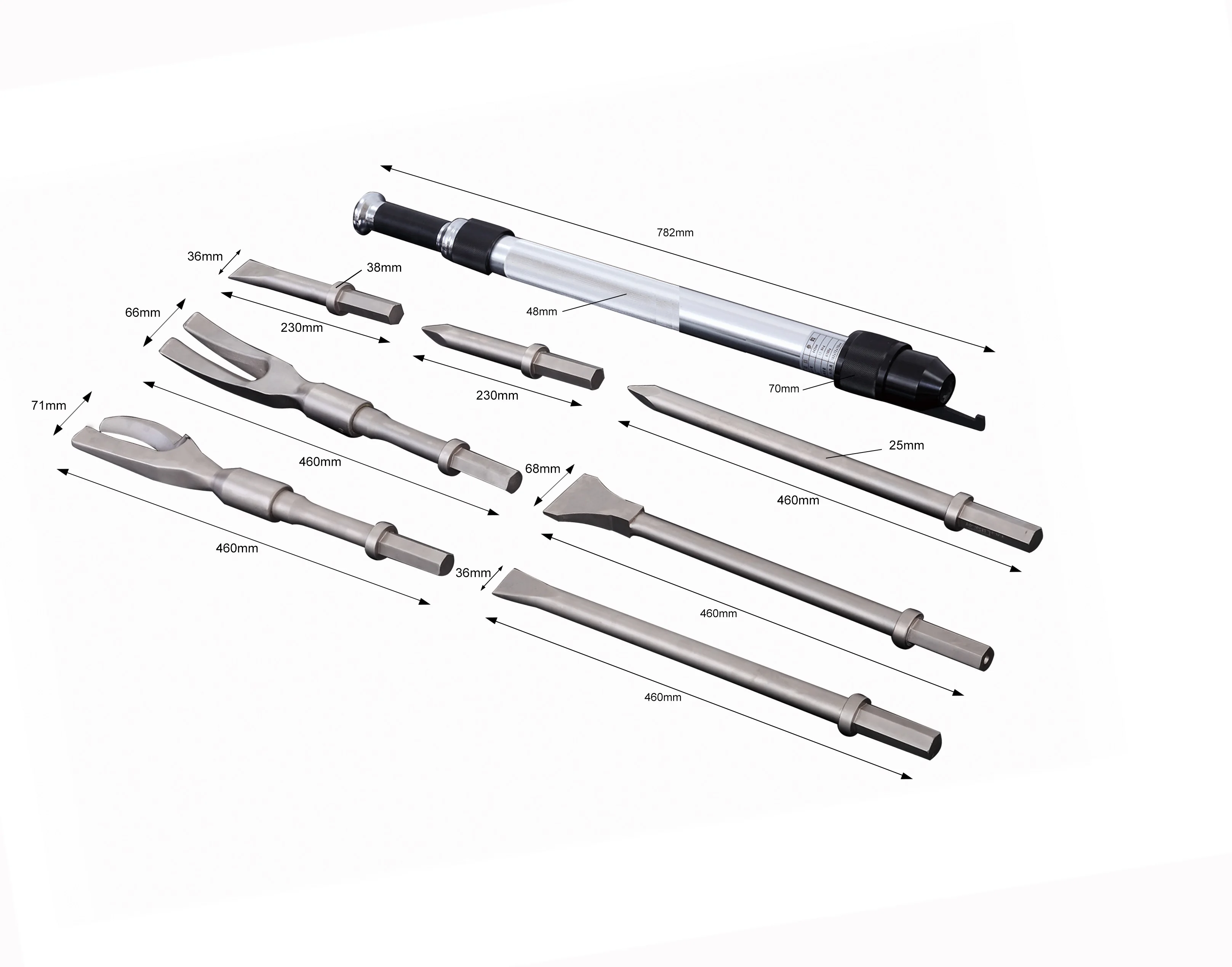 Juego de herramientas de rescate contra incendios Impactor de kits de herramientas de palanca Hooligan