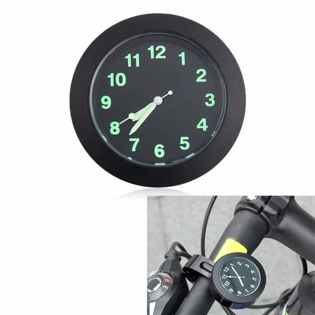 

Digital Motorcycle Clock Black Mini Waterproof for 7 Mount Digital Clock 8 inch Bike Travel Accessory Vehicle Use