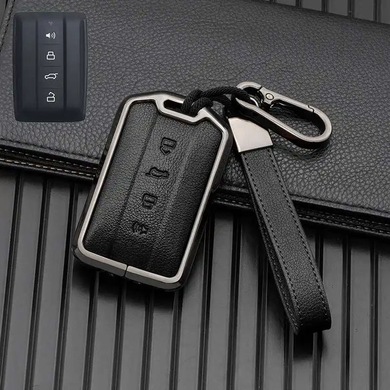 

Car Smart Remote Key Case Cover Key Bag Shell Holder Full Protection Keychian For TANK 300 TANK 500 Fob Auto Styling Accessories