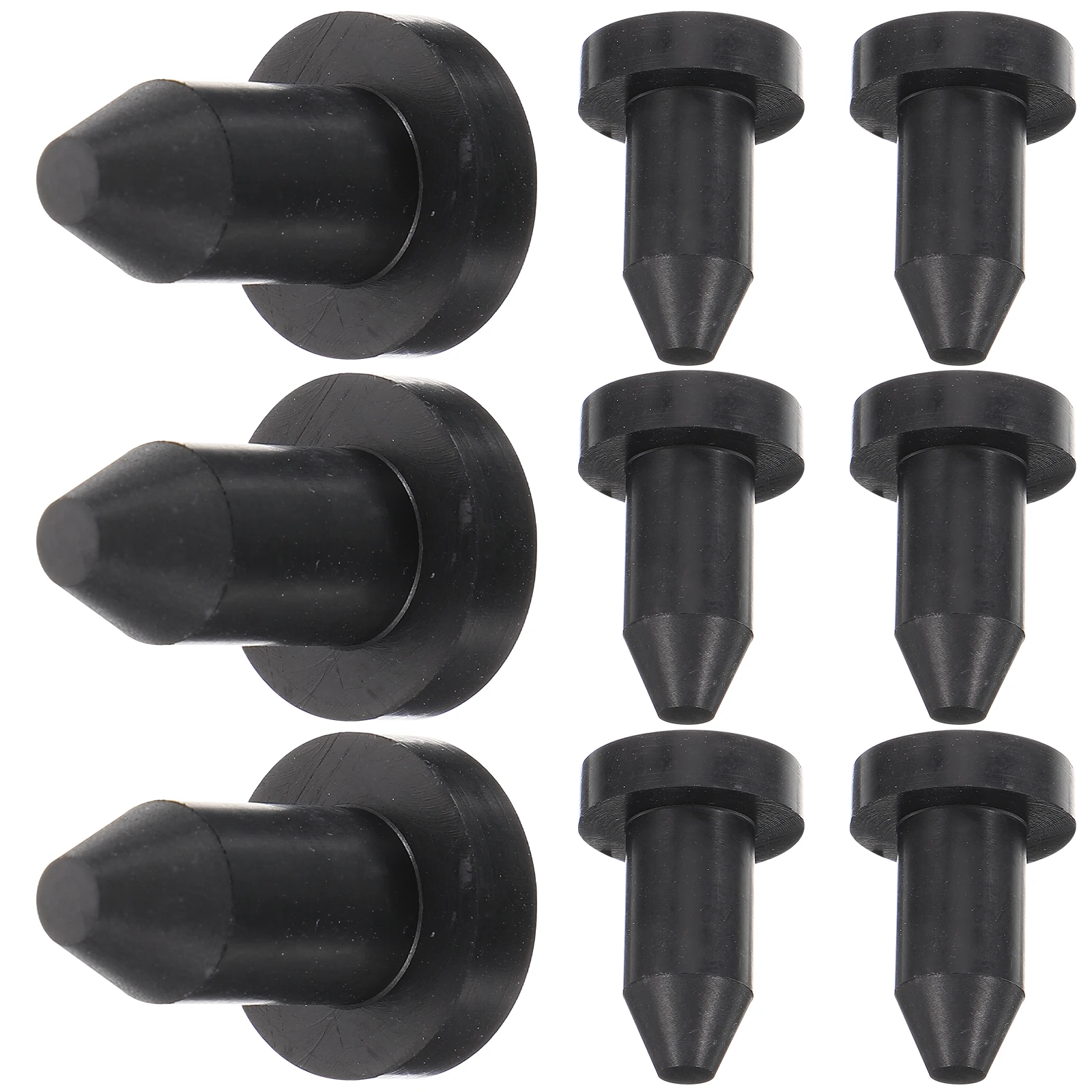 

10 Pcs Kayak Drain Rubber Marine Accessory Black Garboard Boat Scupper Yacht Replacement Waterproof Kayak Hole Marine Drain Plug