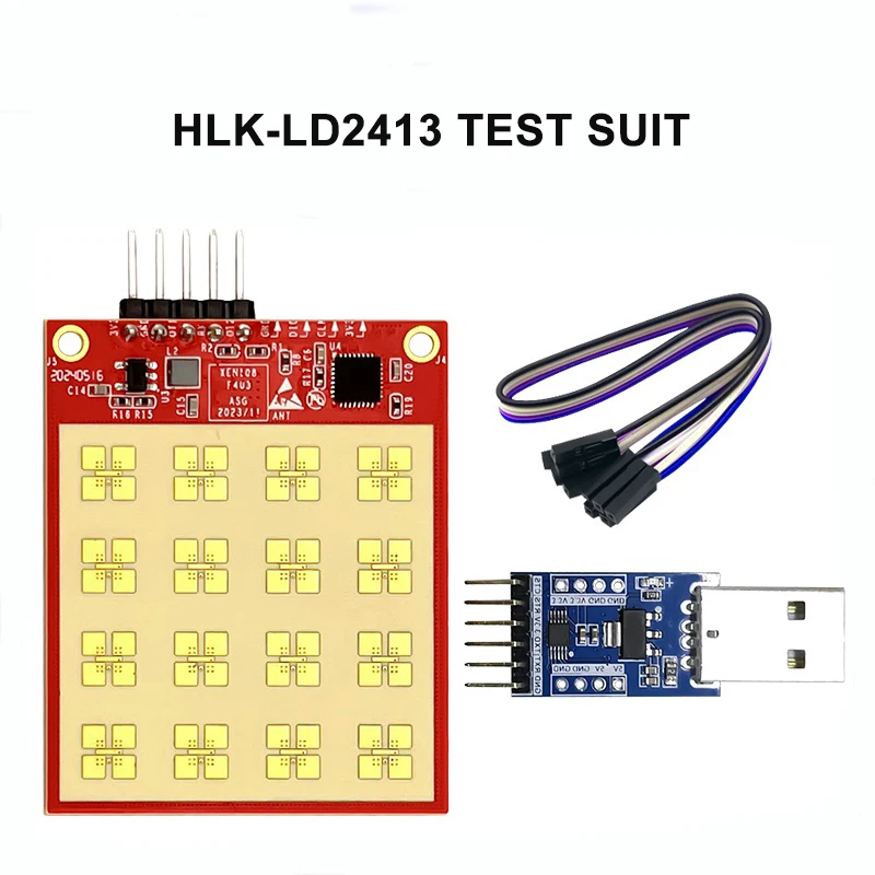 Hi-link 24G Liquid Level Detection Radar Sensor Module HLK-LD2413 Non-Contact High Precision Ranging Sensor Module Radar Moudle