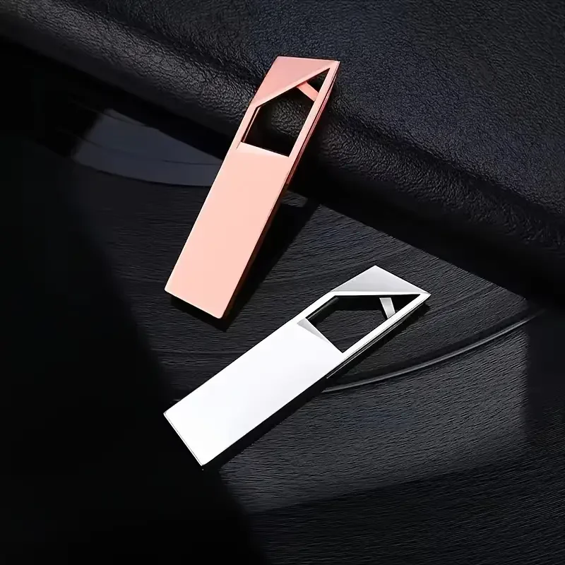 Gratis Aangepaste Lasergravure Logo Kleur Metaal Holle Usb2.0 Flash Drive 2Gb 4Gb 8Gb 16Gb 32Gb 64Gb 128Gb