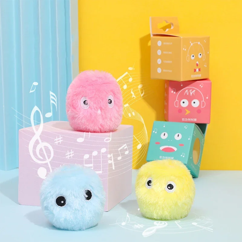 

Smart Interactive Cat ToysBall Catnip Cat Training Toy Pet Playing Ball for Cats Kitten Kitty Pet Squeaky Toy Supplies Products