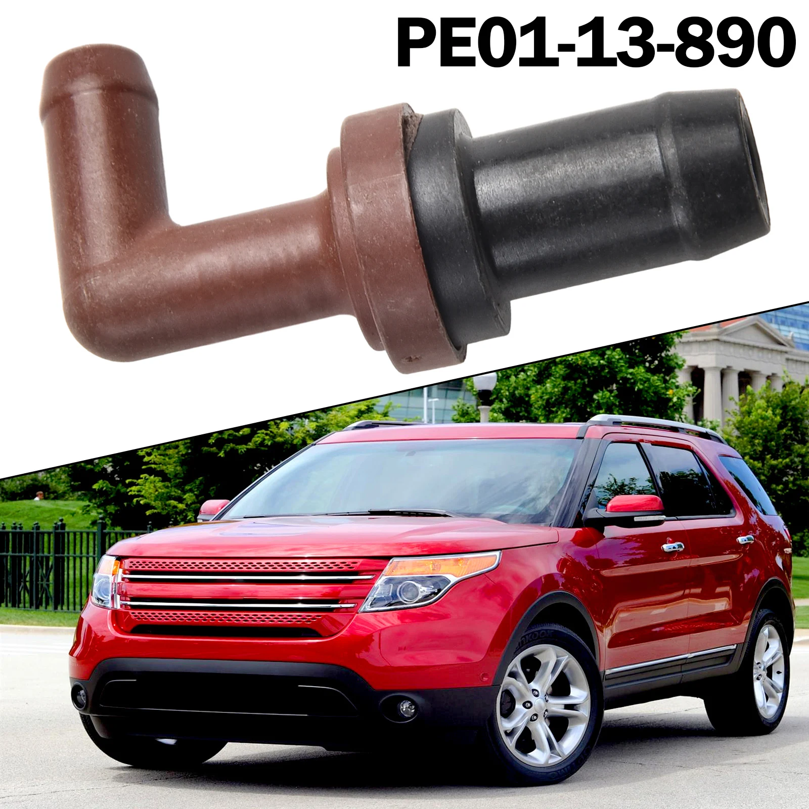 1pcs Newest PCV Valve Fit For Mazda CX-5 3 2013-2018 PE0113890 PE01-13-890 Direct Replacement  Car Accessories