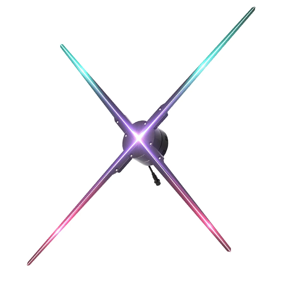 Z5S 100cm 3D Hologram Projector Fan LED Holographic Display Fan For Commercial Advertising Event Exhibition Display
