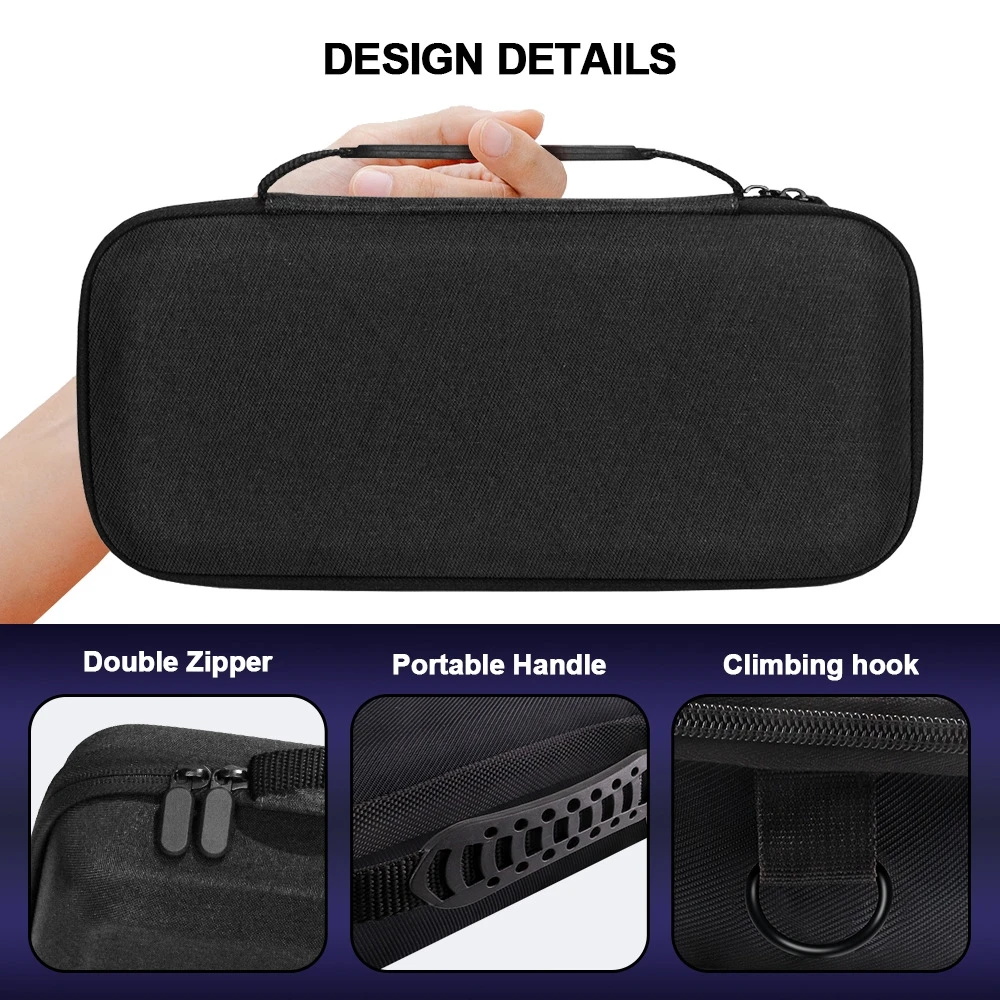 Portable Hard EVA Carrying Case Bag Shockproof Anti-fall Protective Case Storage Bag for ROG Ally Console Accessories