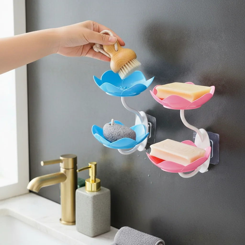 Creative Lotus Flower Soap Box Creative Lotus Flower Soap Bo