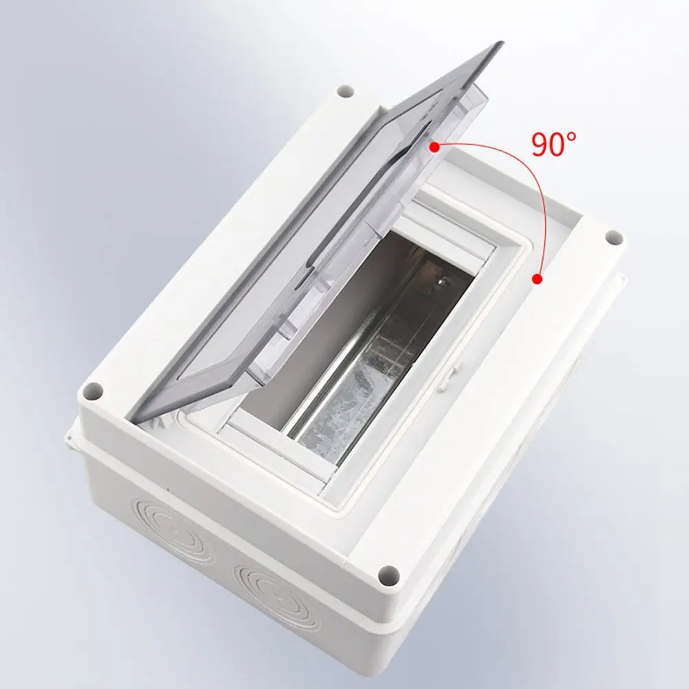 2/3/5/6/8/WAY Electrical Distribution Box HT Series Waterproof Junction Box Sealing Gasket Surface Mount Electrical Panel Box