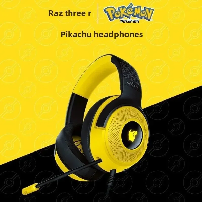 Razer Kraken V3 X Pokemon Pikachu Headworn gaming headphones