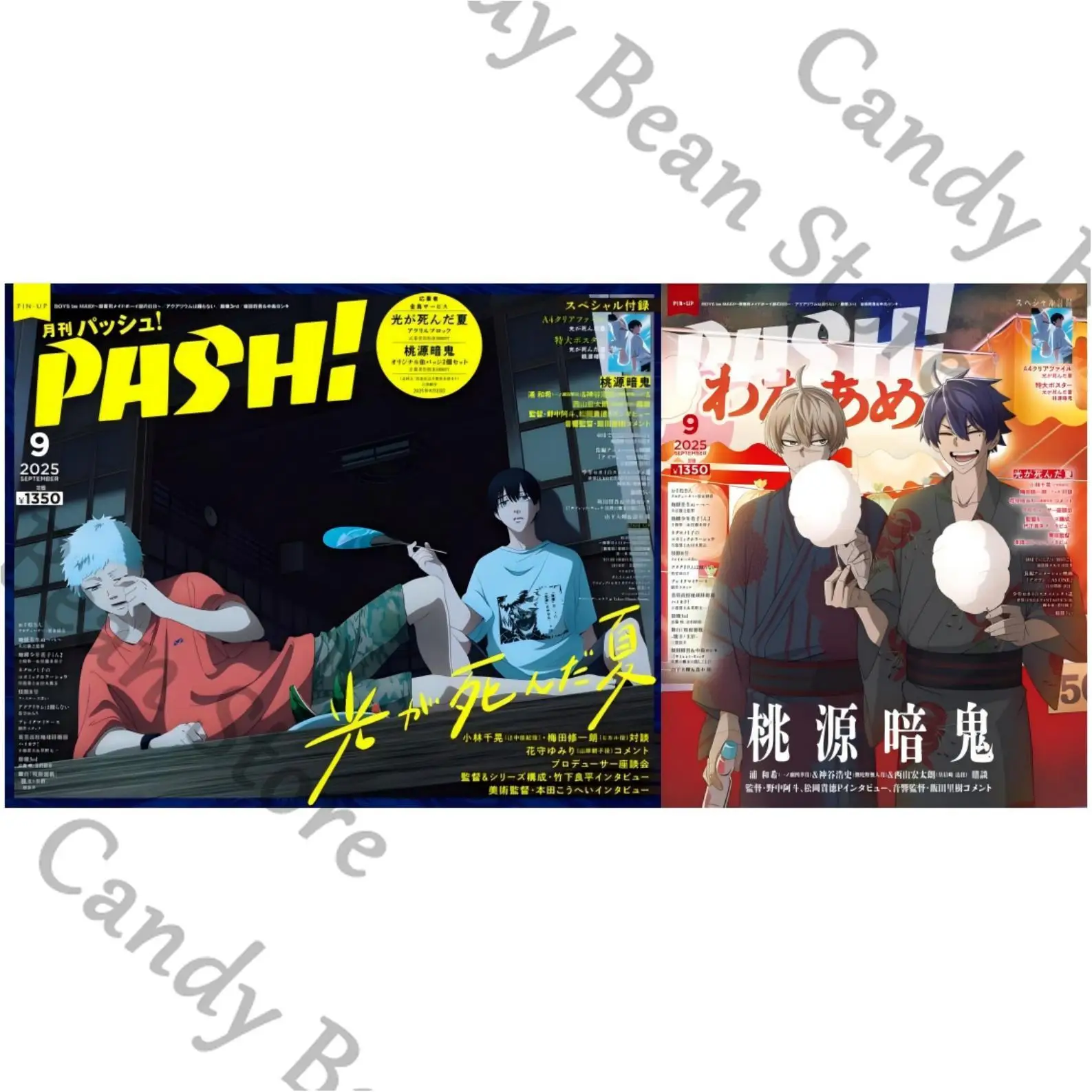 

Anime The Summer Hikaru Died Indou Tsujinaka Yoshiki Cosplay Sep. 2025 Japanese Cartoon Magazine Journal with Appendix