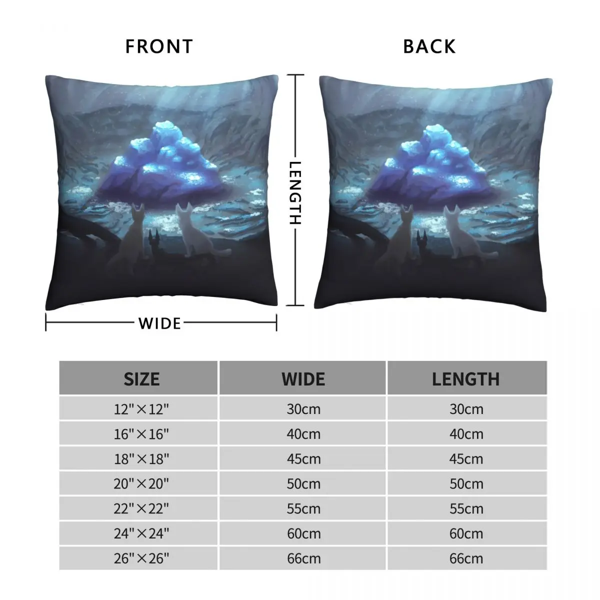 Warriors Advent Calendar Day Pillowcase Polyester Linen Velvet Creative Zip Decorative Throw Pillow Case Home Cushion Cover