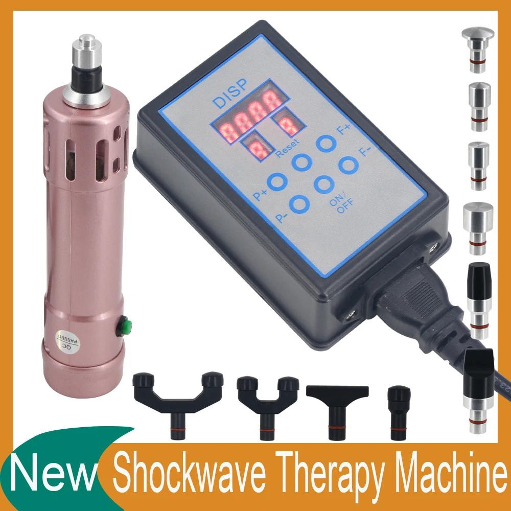 

Shock Wave Therapy Machine For ED Treatment Pain Relief Massager Electromagnetic Shockwave Therapy Equipment Chiropractic Tool