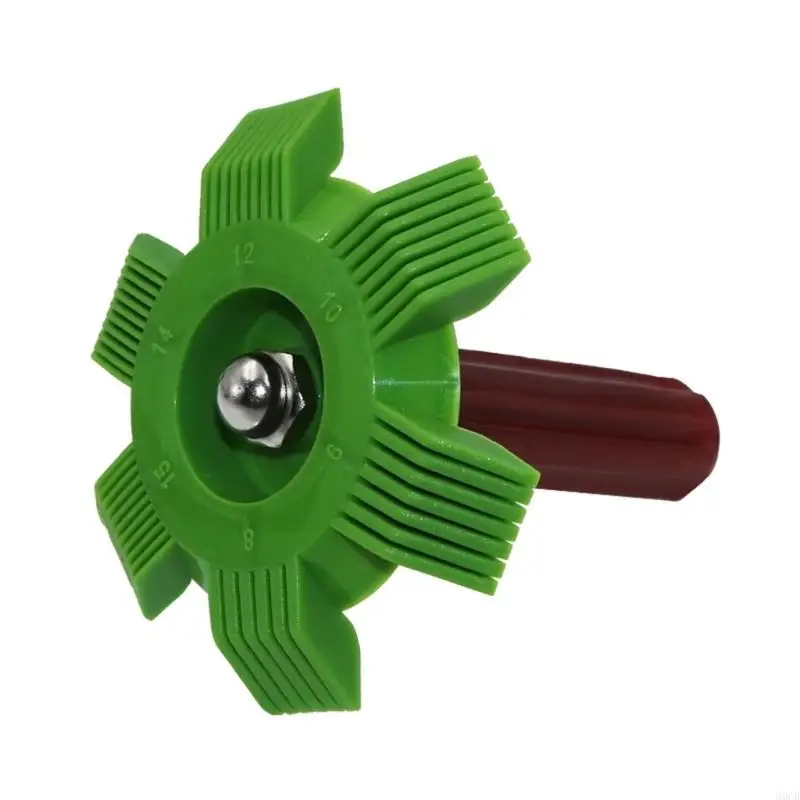 M6CB Réutilisable Air Climating Fin lissener Brosse nettoyage portable Texture ABS APPORT