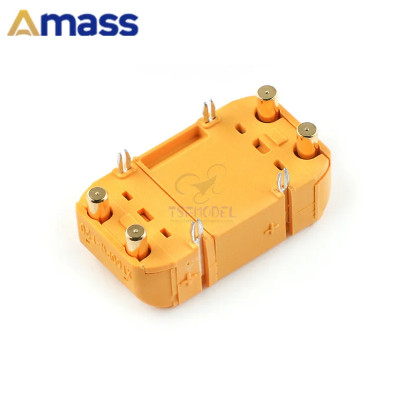 AMASS XT60PW PCB Power Connector XT60 Recumbent Board Circuit Board Plug For RC Accessories