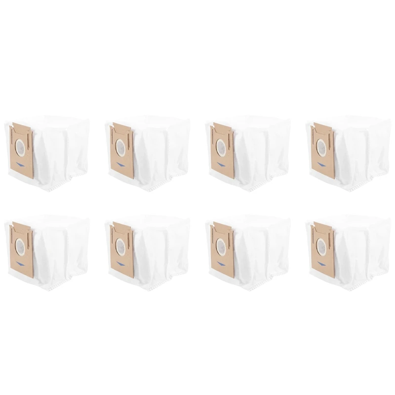 8 Pack Vacuum Cleaner Bags For Ecovacs DEEBOT OZMO N8 920 950/T5 T8 T9 Series DX93 DDX96 Robot Vacuum Dust Bags