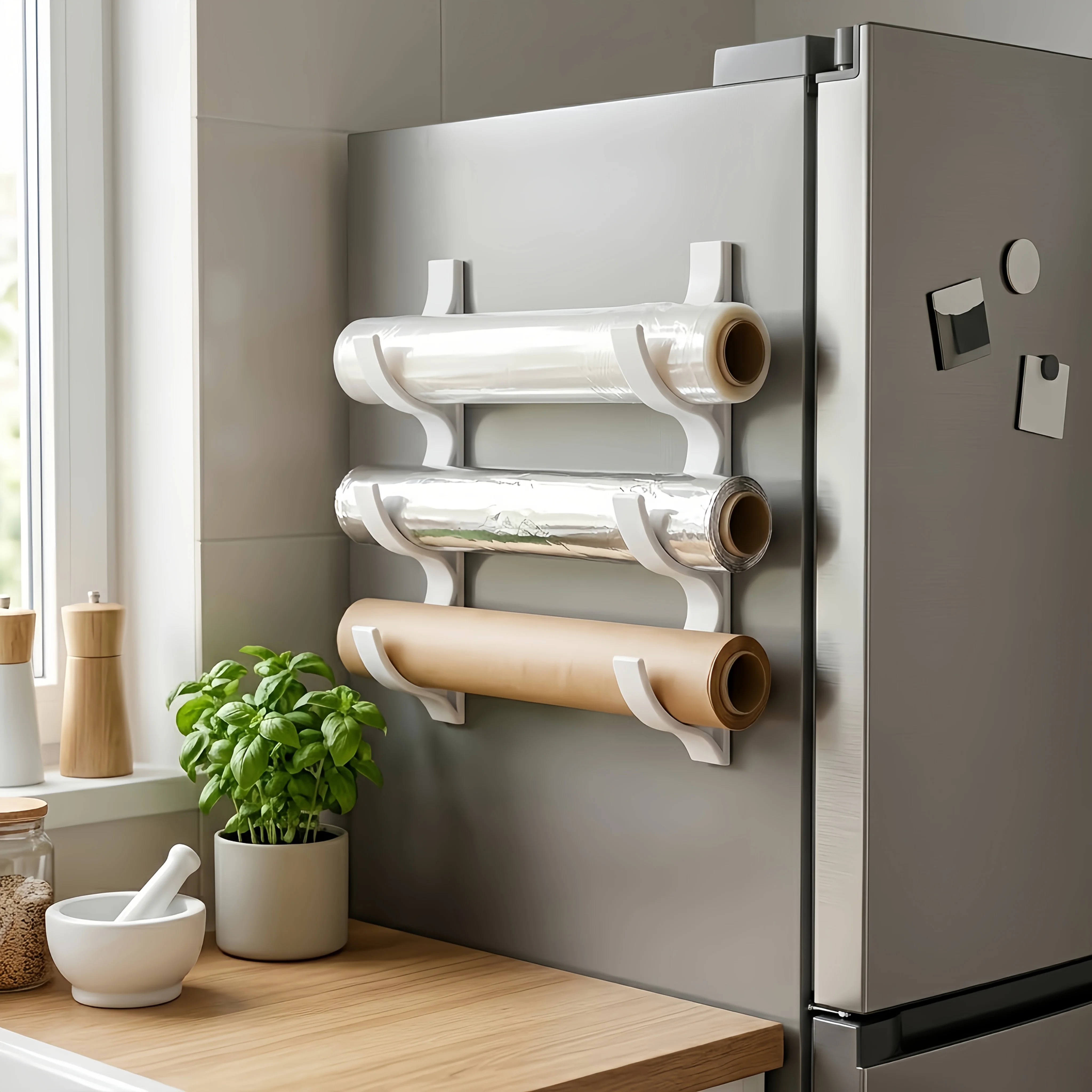 4/2 Pack White Three-Layer Kit - Kitchen Baking Rack ulasan dan harga
