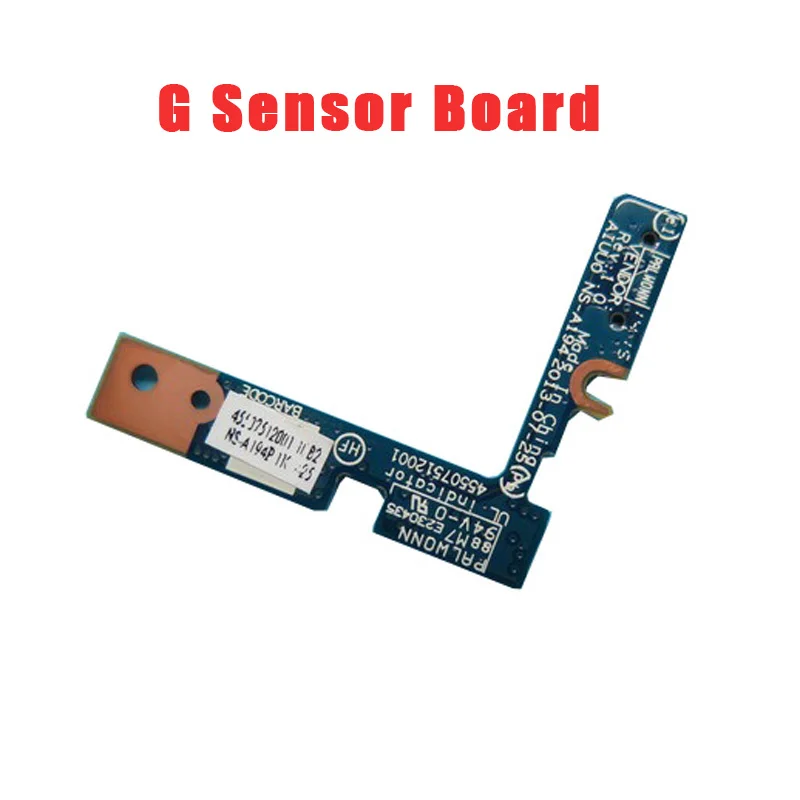 Laptop ALS/G Sensor Board For Lenovo For YOGA 11S VIUU4 90003052 43504612001 G Sensor Board 90004939 45507512001 New