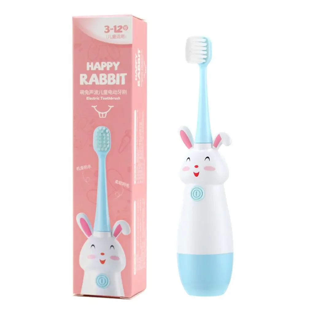 

Cute Little Rabbit Children's Toothbrush Home Intelligent Sonic Electric Toothbrush Portable Soft Bristled Toothbrush