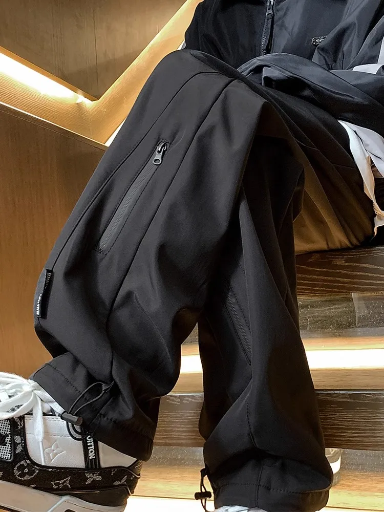 

Мужские брюки American Sle с флисовой подкладкой, водонепроницаемые, ветрозащитные, для активного отдыха, прямого кроя, для горного туризма, модные, функциональные