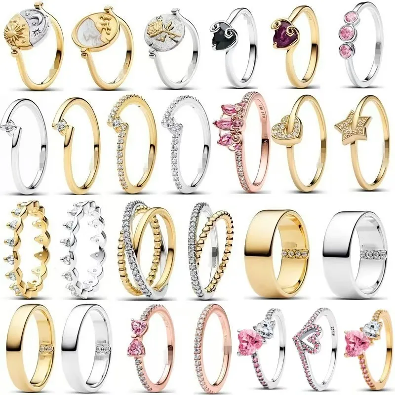 26 Popular European Latest High end 925 Silver Treasure Seal Ring Exquisite Fashion High end Party Gift Preferred
