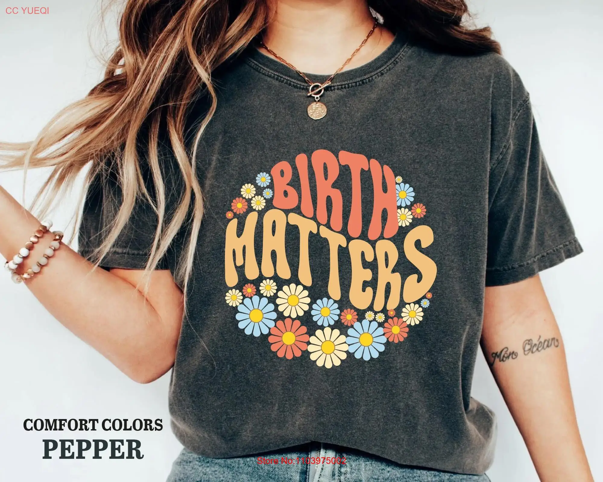 Футболка «Рождение имеют значение» Doula Workers, работа и доставка, медсестра, акушерка, послеродовая, с длинными или короткими рукавами