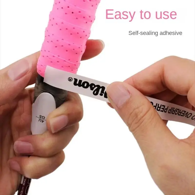 12 قطعة ويلسون الأصلي مضرب قبضة عرق الفرقة امتصاص تنس مضرب بدمنتون اليد الغراء بولي PU عدم الانزلاق تنس Overgrip