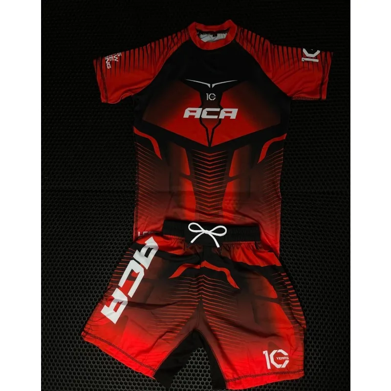 

2026 New Tech Y2K Style Fighting Suit Breathable and Abrasion-Resistant BJJ Brazilian Jiu-Jitsu Training Set Unisex 2-Piece Set