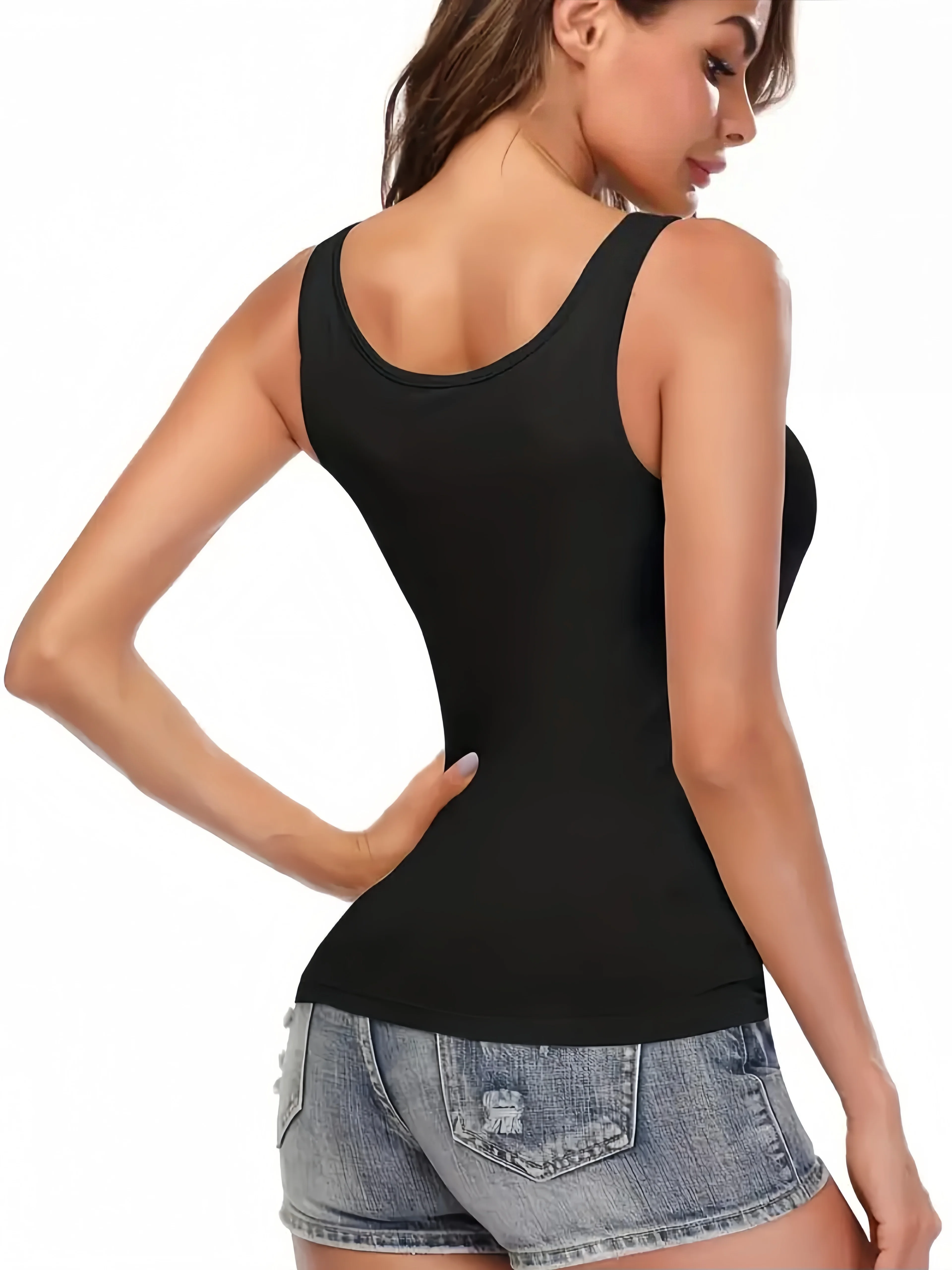 4-Pack Air Curve Stretch Vest Women's Slim Fit Tank Top