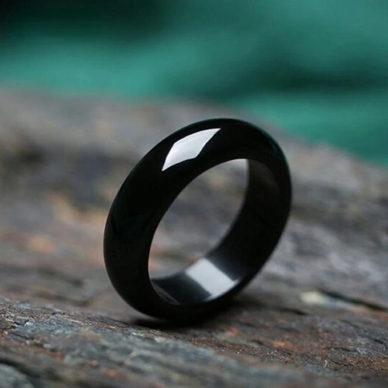 Natuurlijke Brazilië Chalcedoon Agaat Ring Hoge Ijs Jade Ring Ring Voor Vrouwen Mode Mode Sieraden Paar Ring Cadeau Ringen
