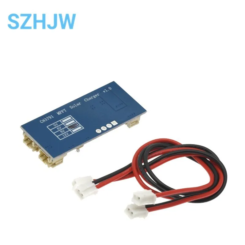 Mini Solar Lipo Lithium Battery Charging Charger Board CN3791 CN3163 CN3065 Solar Panel Regulator Controller Module with Cable