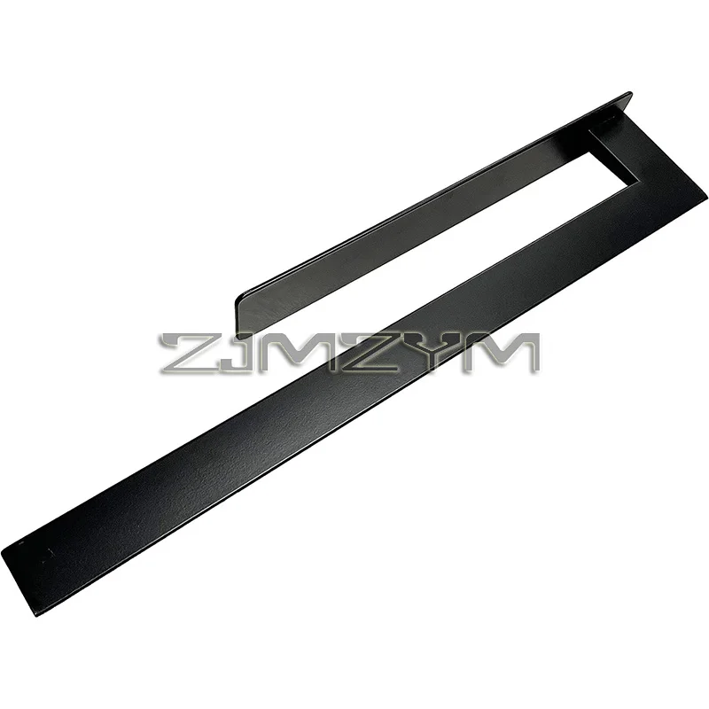 Stainless Steel Towel Rack - Self Adhesive No Punch Towel Rack 39Cm Black Bathroom Toilet Towel Rack