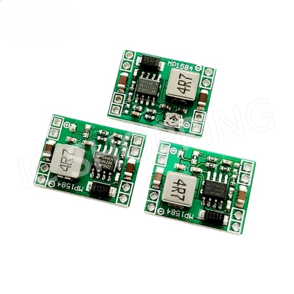 5PCS MP1584EN LM2596s MP1584 Adjustable 3A DC-DC Converter Step Down Voltage Regulator Module Replace Buck Board 5V 12V