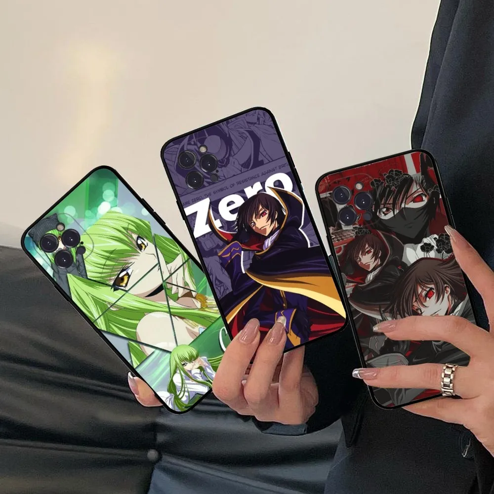 Code Geass  Phone Case Silicone Soft for iphone 14 13 12 11 Pro Mini XS MAX 8 7 6 Plus X XS XR Cover