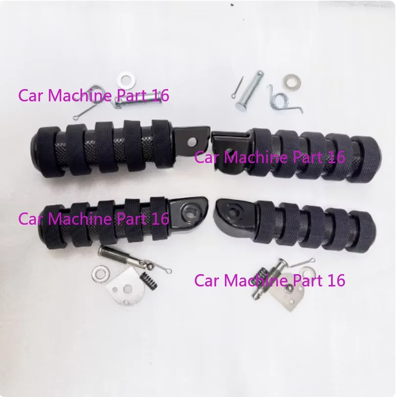 Vorne Hinten Links/Rechts Pedal Halterung Fußstütze Fußrasten Fußrasten Motorrad Zubehör Für KEEWAY K Licht 125 K Licht 202 QJ200