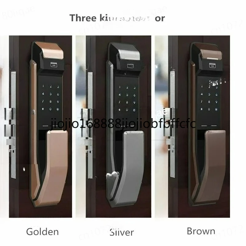 Suitable for   SHS-P718 Push Pull Handle With Fingerprint Digital Smart Home Lock and  Card Verification