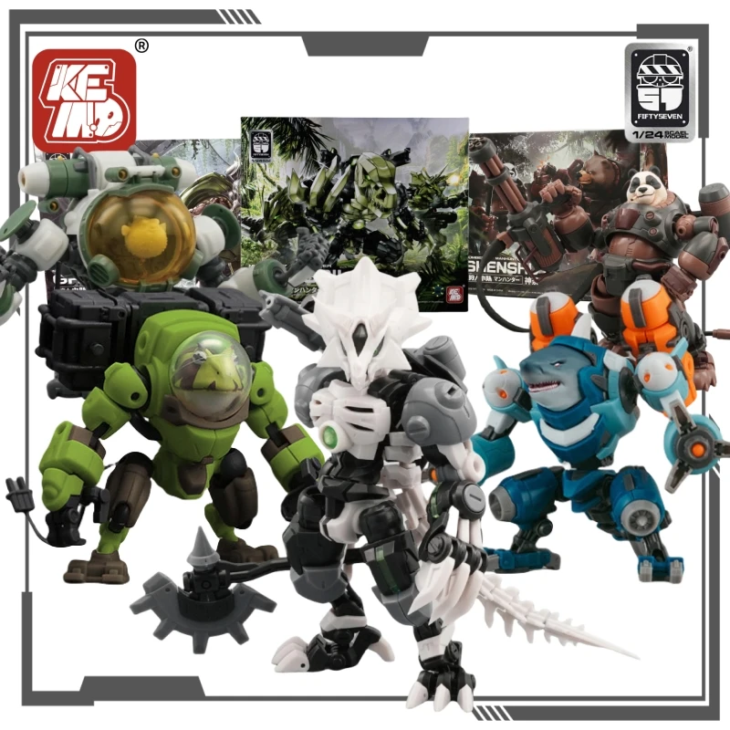 CREATIVE FIELD Original Number-57-Montierte Modelserie Hunter Squad Actionfigur Spielzeug für Jungen Sammlermodell Ornamente