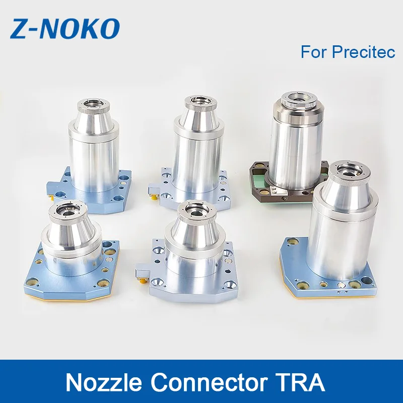 ZNOKO Laser Nozzle Sensor Connector Nozzle Connection Part For Precitec CM2 SE Series ProCutter HANS Fiber Laser Cutting Head