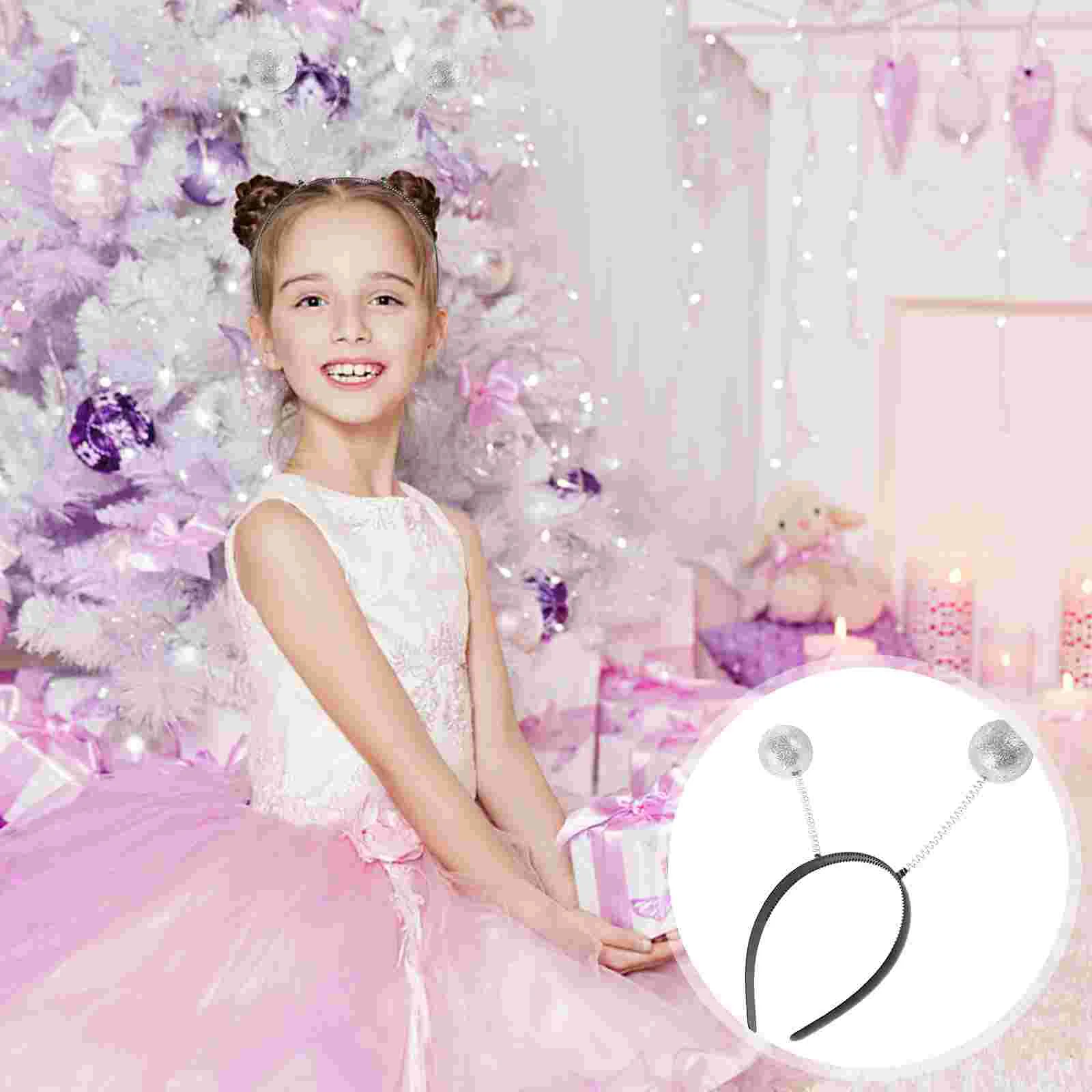 3 Pcs Themed Headband Makeup Hair Ribbon Headdress for Christmas Party Headwear Halloween