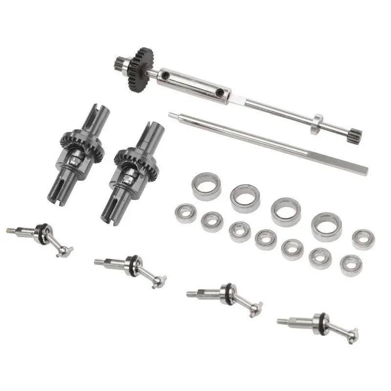 

Metal gear adjustable central axis 96mm-122mm adjustable range For Wltonys 1:28 K989 284131 284161 284010 RC Car accessories