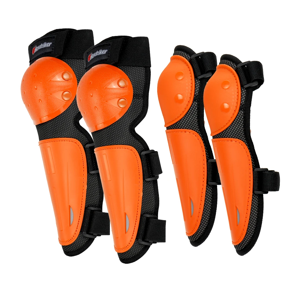 Motorpantser voor kinderen Bescherming Motocross Body Armor Jas Beschermende pantser Rijden Kniebeschermers Moto Full Armor Kinderen