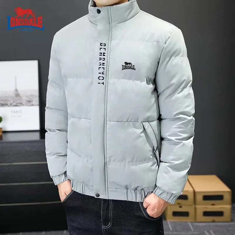 Windproof and waterproof men's autumn and winter outdoor down jacket Winter jacket for men Winter thick standing collar down