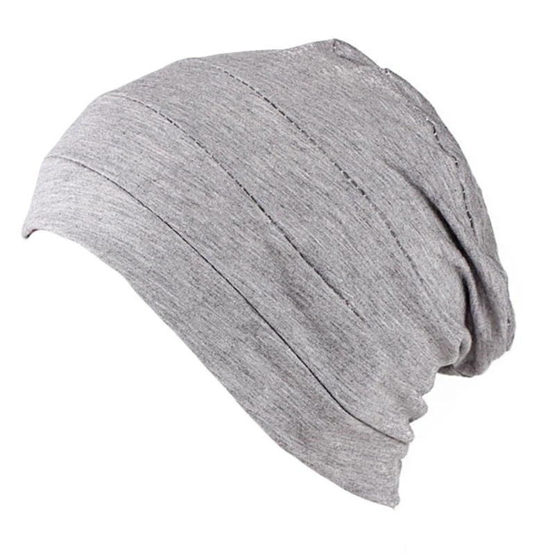 Y166 2018 Nuevo gorro unisex algodón para pérdida cabello por Gorro para dormir Gorro para quimioterapia