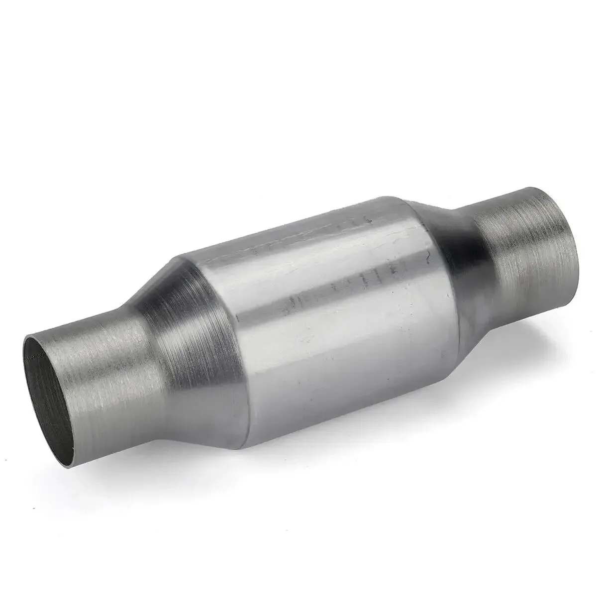 1/2x универсальный 3-дюймовый 76 мм автомобильный каталитический нейтрализатор выхлопной системы 400 ячеек с высоким расходом катализатор евро1 нержавеющая сталь сварка