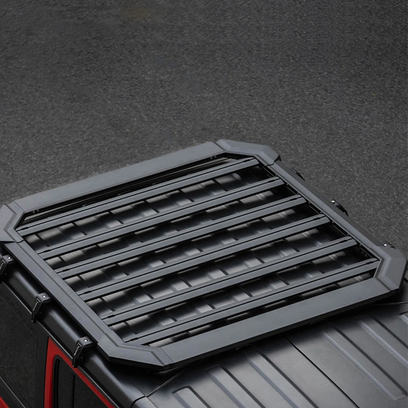 Off‑Road Vehicle Top‑Mounted Cargo Support Assembly Anti‑Rust Aluminum Roof Platform System Multi‑Model Compatible E